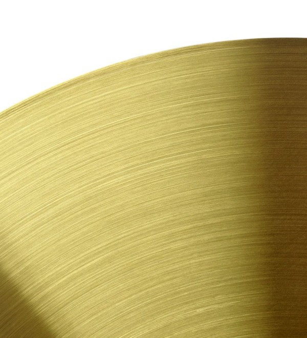 Кофейный столик Solid диам.40см x 58см, золотой, металл