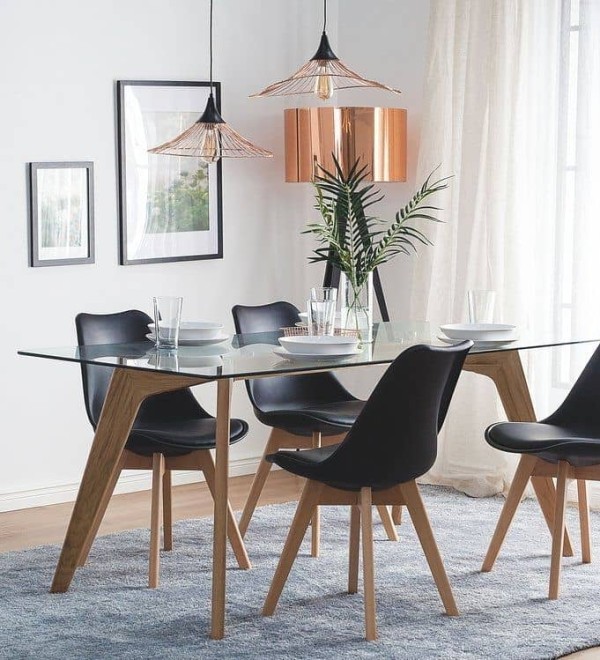 Стул Eames Bon чёрный
