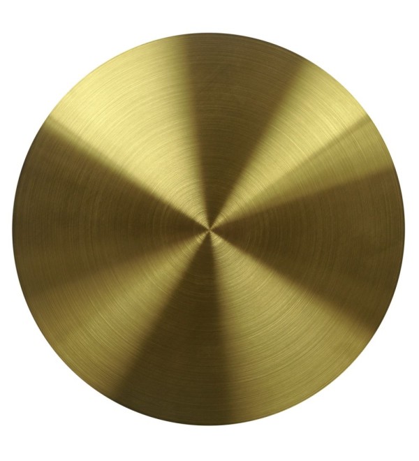 Кофейный столик Solid диам.40см x 58см, золотой, металл