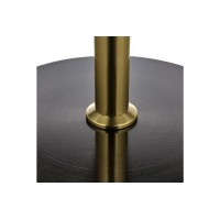Кофейный столик Solid диам.40см x 58см, чёрный, металл