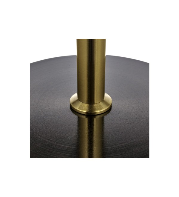 Кофейный столик Solid диам.40см x 58см, чёрный, металл