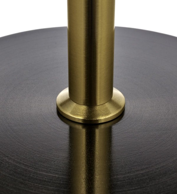 Кофейный столик Solid диам.40см x 58см, чёрный, металл