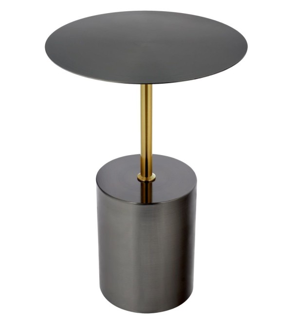 Кофейный столик Solid диам.40см x 58см, чёрный, металл