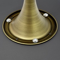 Кофейный столик Stupa диам.45см x 54см, латунь, металл