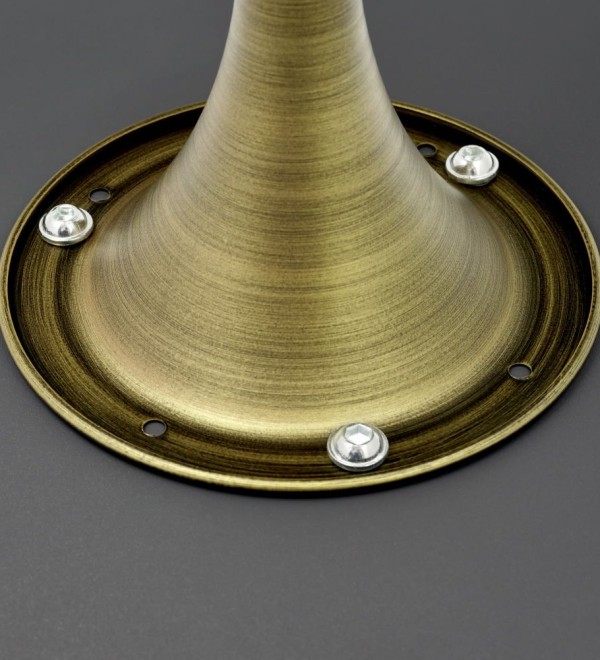 Кофейный столик Stupa диам.45см x 54см, латунь, металл