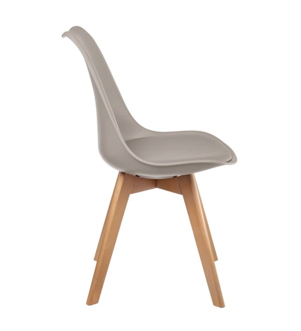 Комплект из 4-х стульев Eames Bon латте