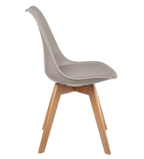 Комплект из 4-х стульев Eames Bon латте