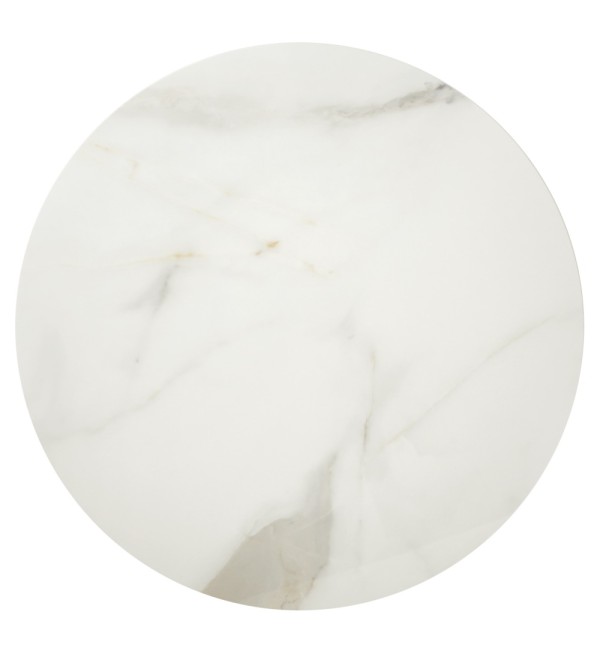 Кофейный столик Atlant диам.45см x 54см, золотой, металл, керамика