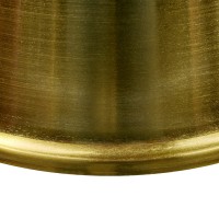 Кофейный столик Atlant диам.45см x 54см, золотой, металл, керамика
