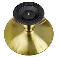 Кофейный столик Atlant диам.80см x 45см, золотой, металл, керамика