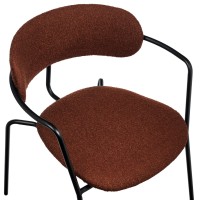 Комплект из 2-х стульев Ant букле терракотовый