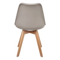 Комплект из 2-х стульев Eames Bon латте