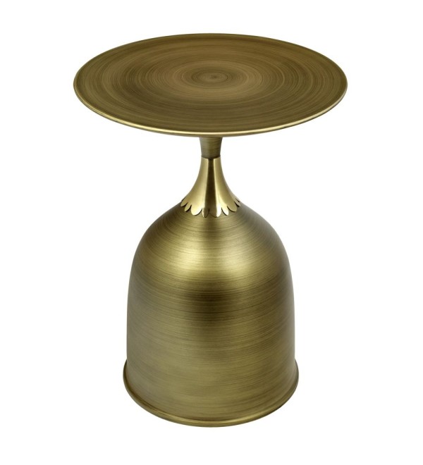 Кофейный столик Stupa диам.45см x 54см, латунь, металл