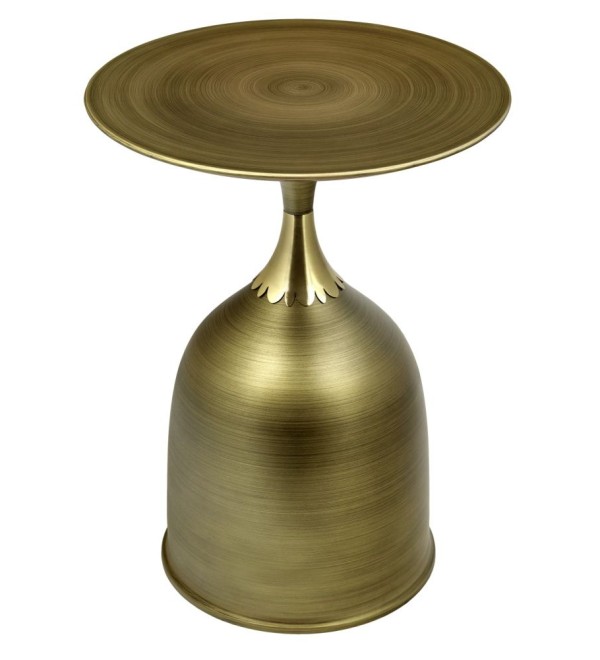 Кофейный столик Stupa диам.45см x 54см, латунь, металл