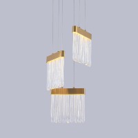 Подвесной светильник Delight Collection P98057-3 antique brass