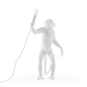 Настольная лампа Seletti Monkey Lamp Standing (белый)