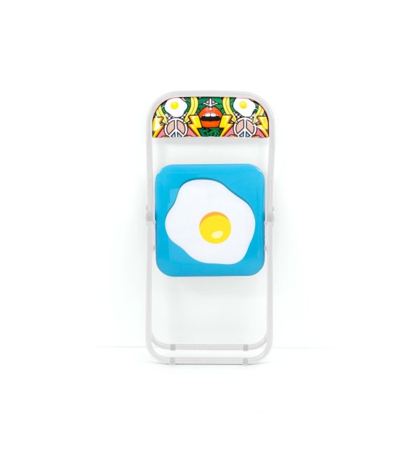 Складной стул Seletti Blow Folding Chair Egg