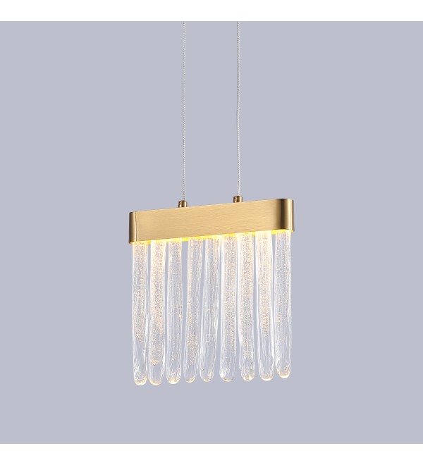 Подвесной светильник Delight Collection P98057-1 antique brass