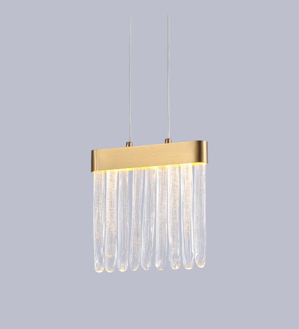 Подвесной светильник Delight Collection P98057-1 antique brass