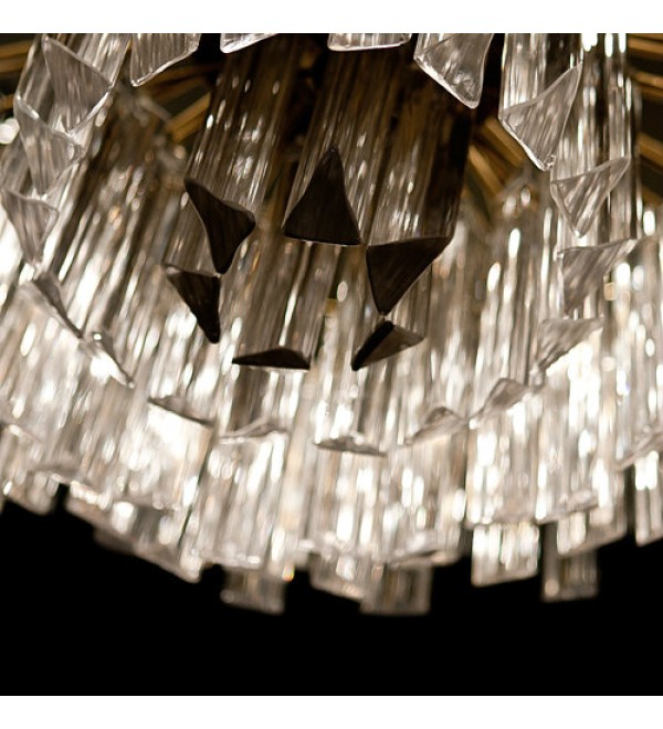 Люстра Delight Collection Odeon 10A black/clear