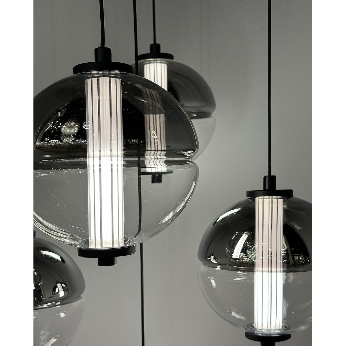 Подвесной светильник Delight Collection MD24022079-5A black/smoky