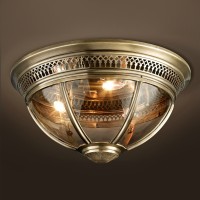 Потолочный светильник Delight Collection Residential 3 ant. brass