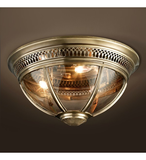 Потолочный светильник Delight Collection Residential 3 ant. brass