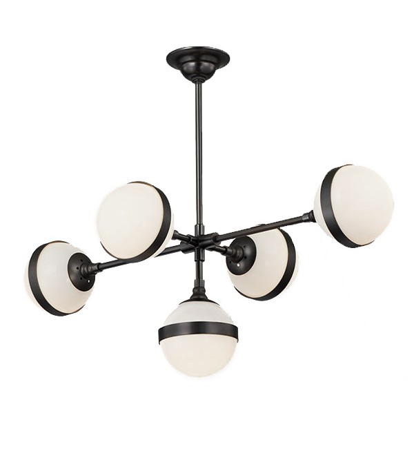 Люстра Delight Collection Peggy 9252P/5L black