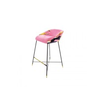 Барный стул Seletti Toiletpaper Furniture Pink Lipsticks