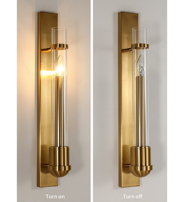 Настенный светильник Delight Collection 88042W brass