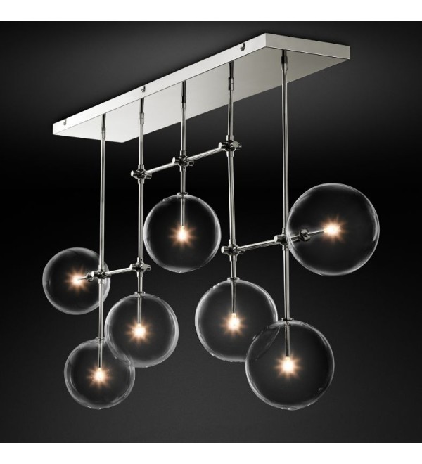 Потолочный светильник Delight Collection Globe Mobile 7A chrome