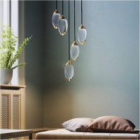 Подвесной светильник Delight Collection Celestial MT8848-5H brass