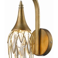Подвесной светильник Delight Collection Goddess Tears 3 gold