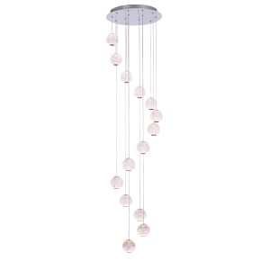Подвесной светильник Delight Collection Elliot Diamante MD20001012-14A chrome