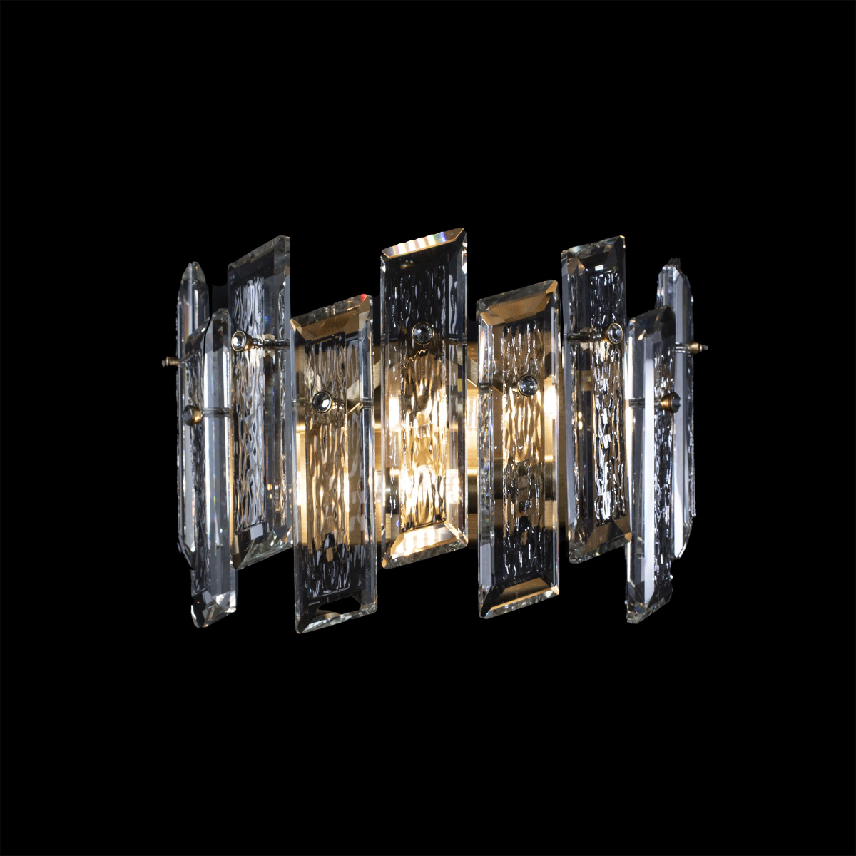 Настенный светильник Delight Collection Crisiante MB22020110-2A gold