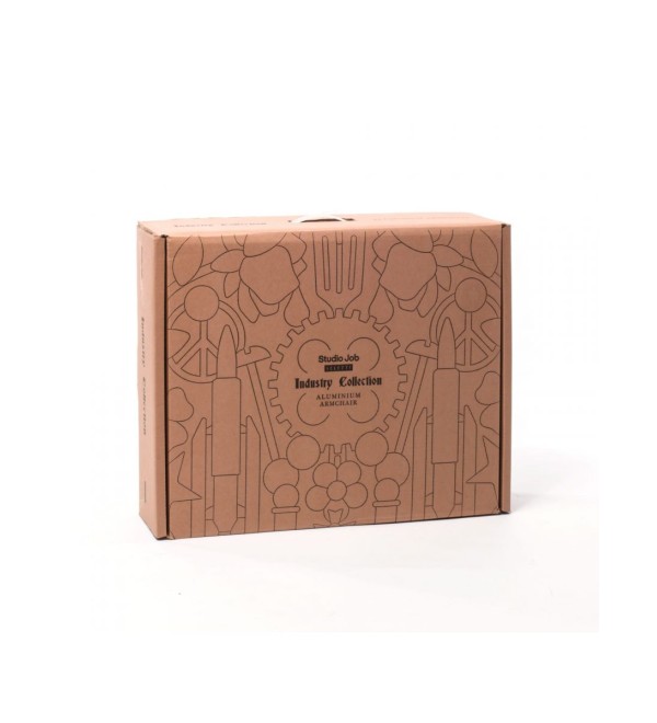 Стул Seletti Industry Collection Aluminium Black (черный, арт. 18686 NER)