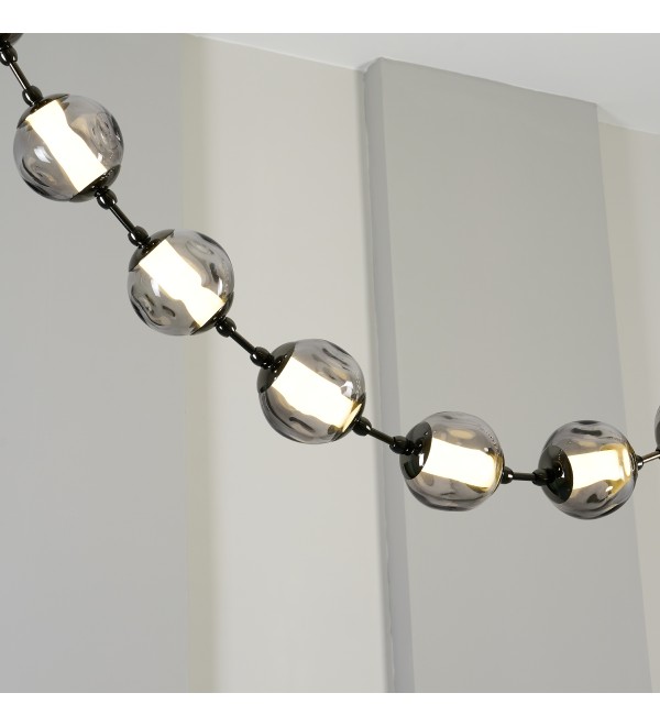Подвесной светильник Delight Collection OD2437A-16 pearl black/smoke