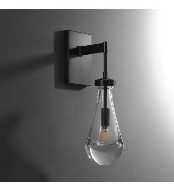 Настенный светильник Delight Collection Raindrop MT9093-1W black