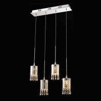 Подвесной светильник Delight Collection Crystal Tube 4