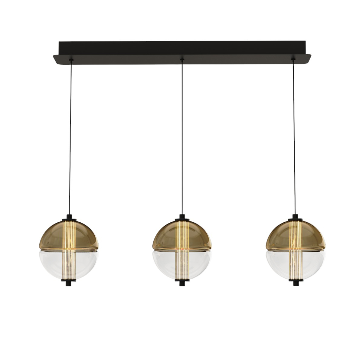 Подвесной светильник Delight Collection MD24022079-3B black/amber