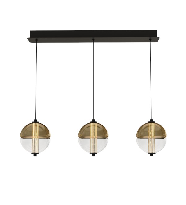 Подвесной светильник Delight Collection MD24022079-3B black/amber