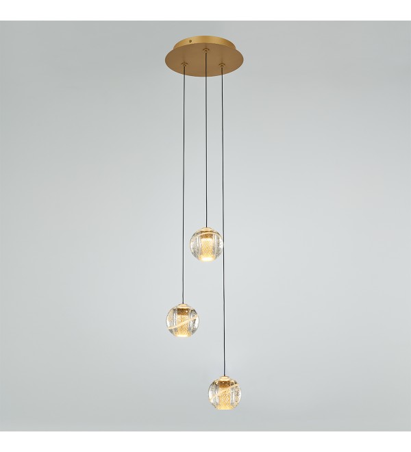 Подвесной светильник Delight Collection MD22001052-3A gold