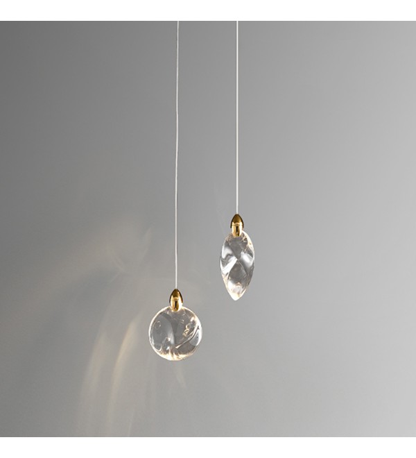 Подвесной светильник Delight Collection Colvin MT9176-2H titanium gold