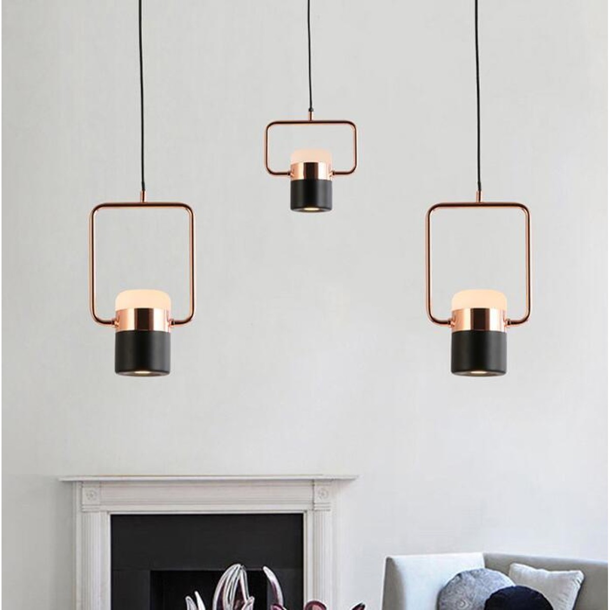 Подвесной светильник Delight Collection LING 9926P/1 black/copper