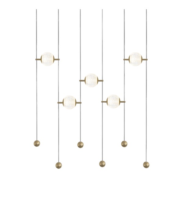 Подвесной светильник Delight Collection MD24083005 MD22001013-5AY-001 gold