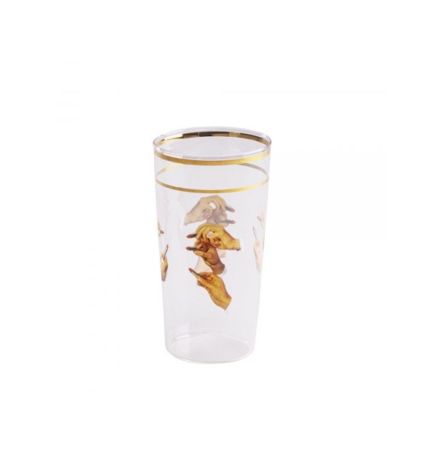 Стакан Seletti Toiletpaper Glass Lipsticks