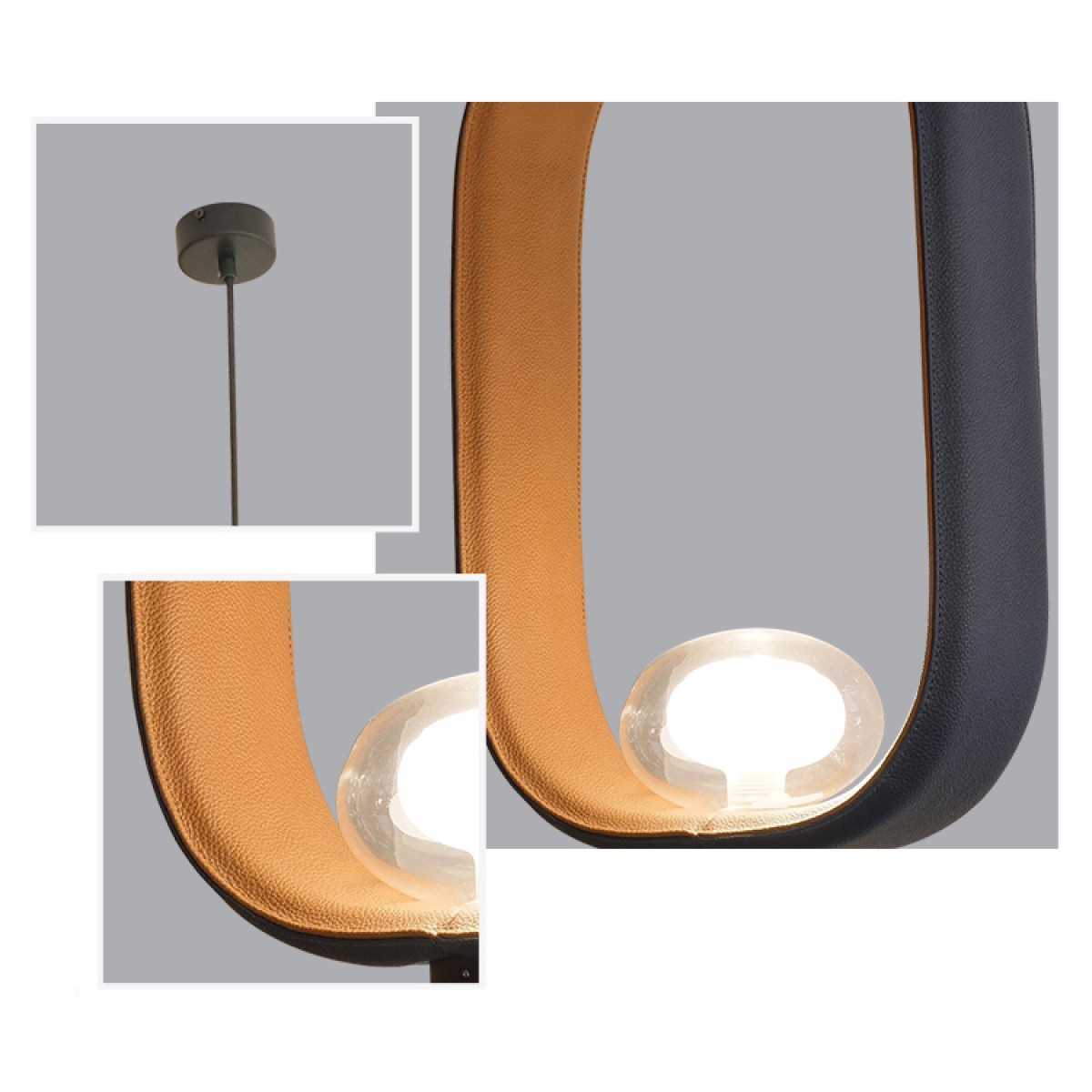 Подвесной светильник Delight Collection 9990P blue/brown
