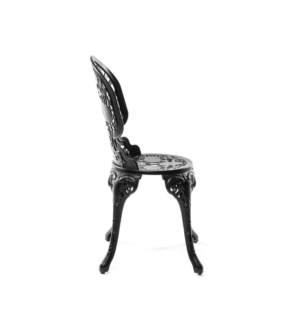 Стул Seletti Industry Collection Aluminium Black (черный, арт. 18686 NER)