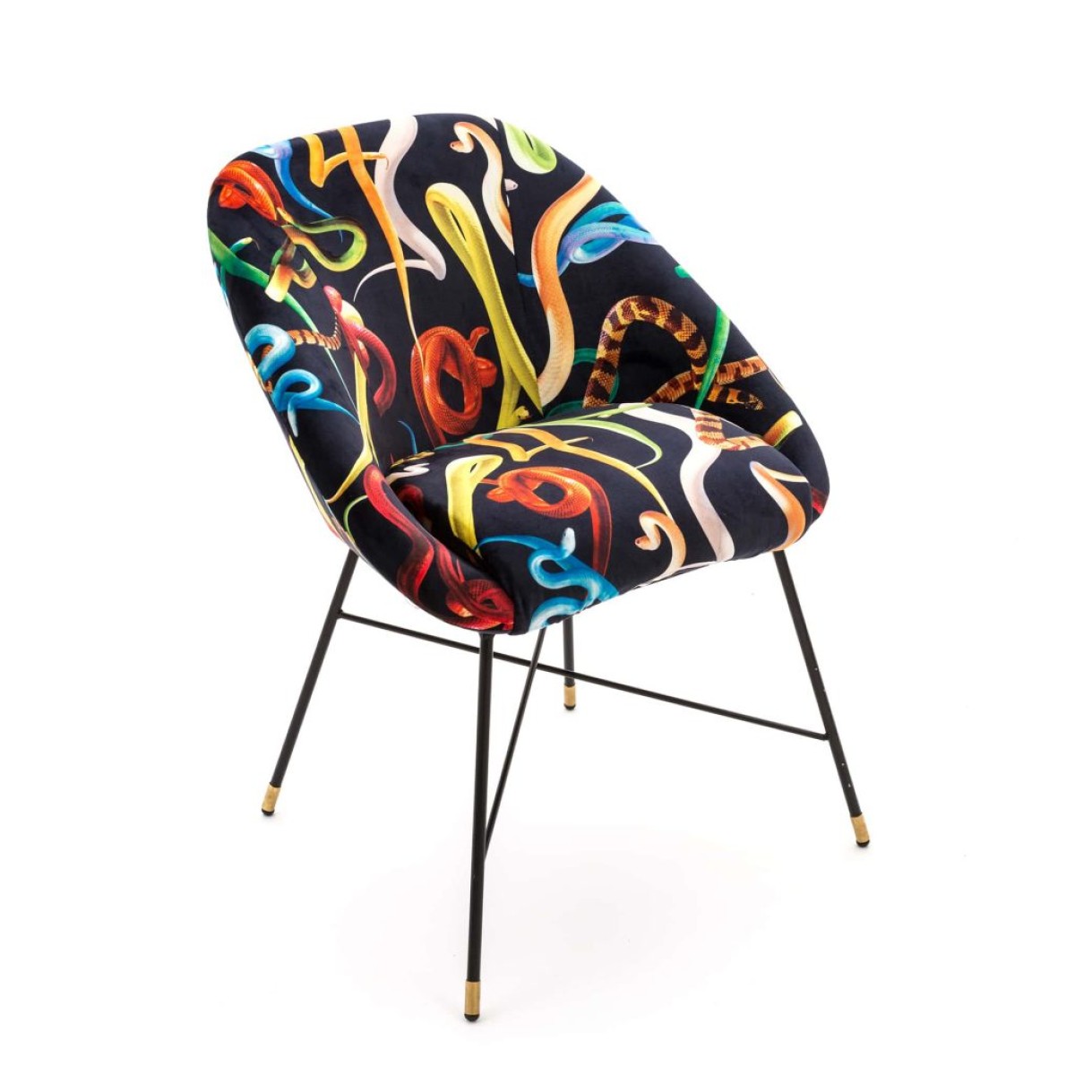 Обеденный стул Seletti Toiletpaper Furniture Snakes