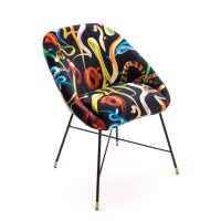 Обеденный стул Seletti Toiletpaper Furniture Snakes